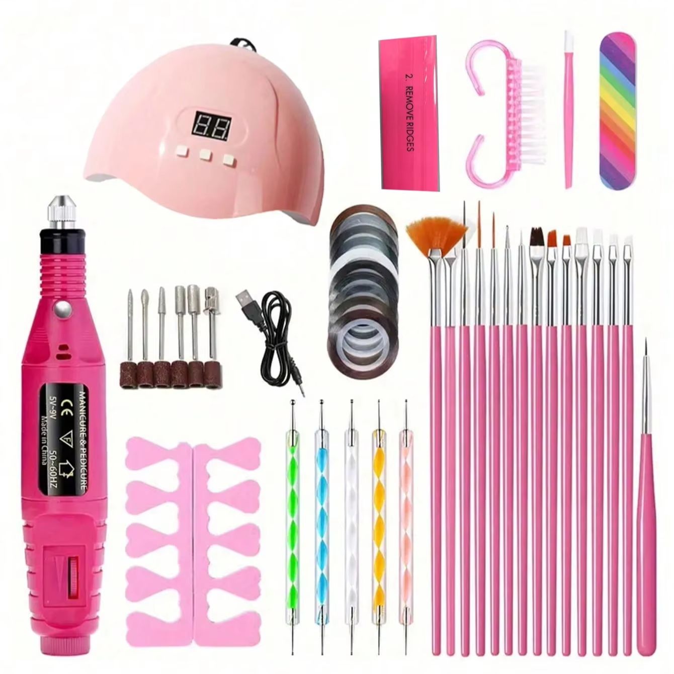 Photography Lighting Gels - Nail Set Nail Extension Gel Nail