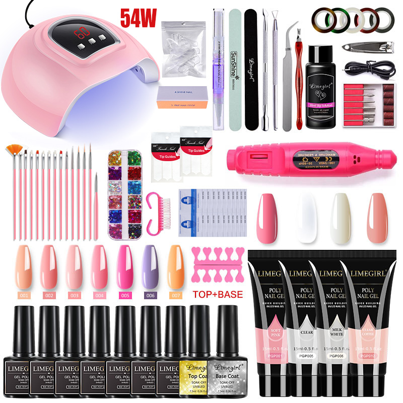 Photography Lighting Gels - Nail Extension Kit Acrylic Gel Polish