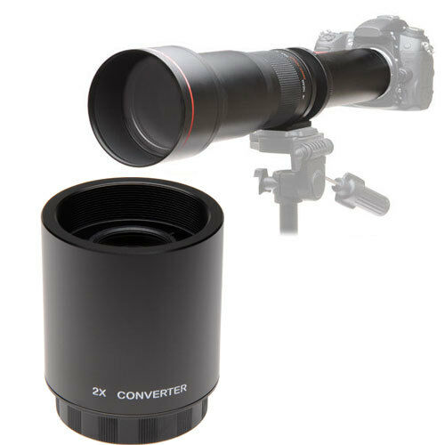 Macro Photography Lighting Kit - Jintu 2X Teleconverter Lens M42 Mount