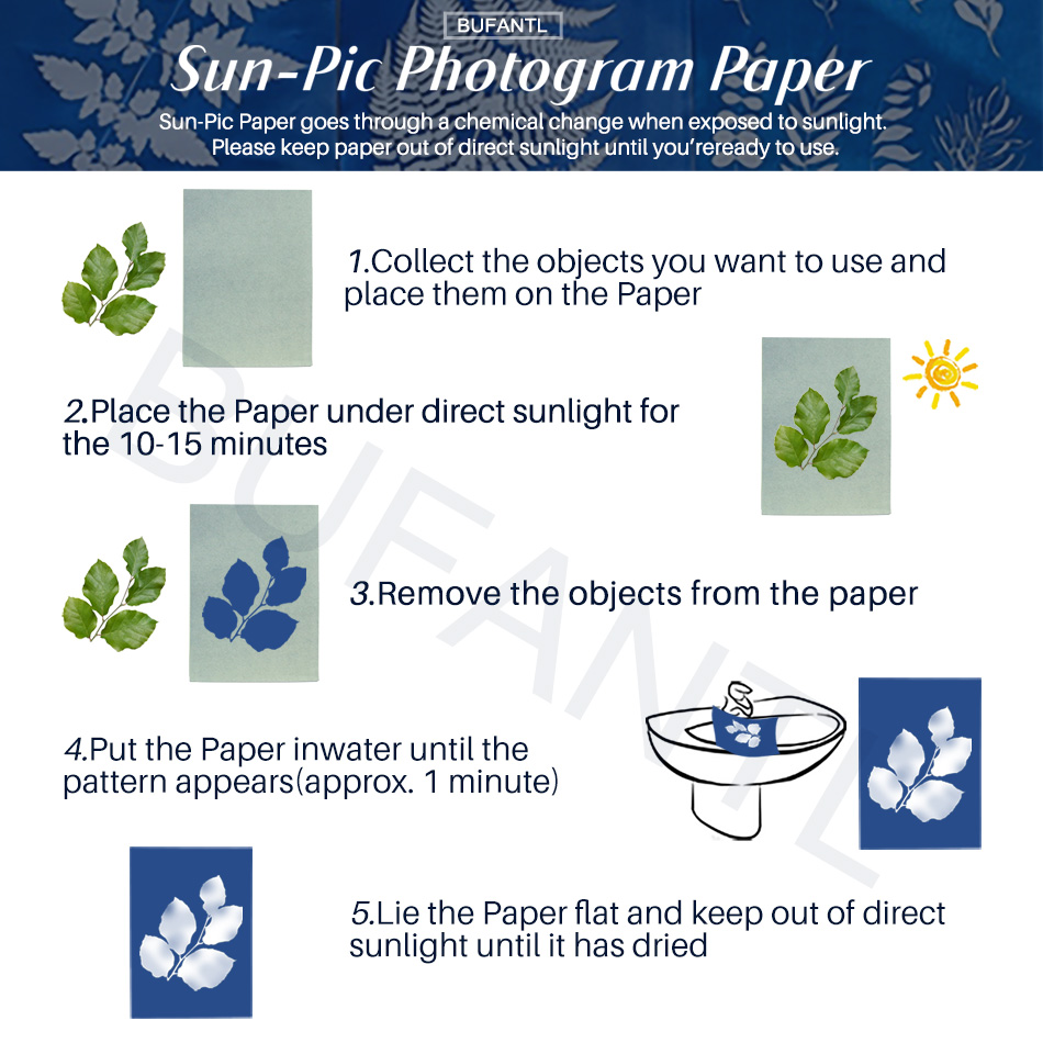 Cyanotype Paper 12 Sheets Refi - Photography Lighting For Beginners recension och pris