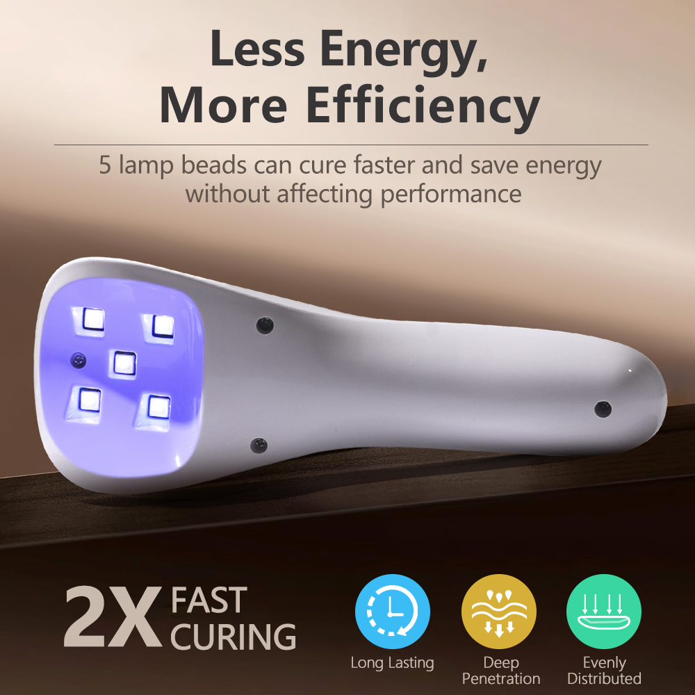 Handheld UV LED Lamp for Nails - Photography Lighting Gels recension och pris