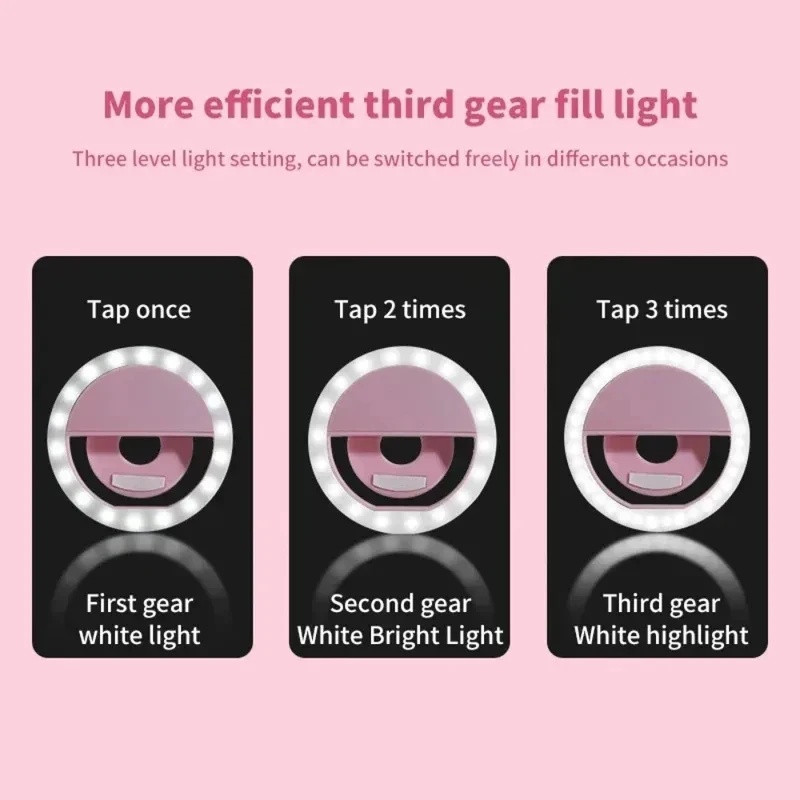 1-4pcs LED Selfie Ring Fill Li - Photography Lighting Wand recension och pris