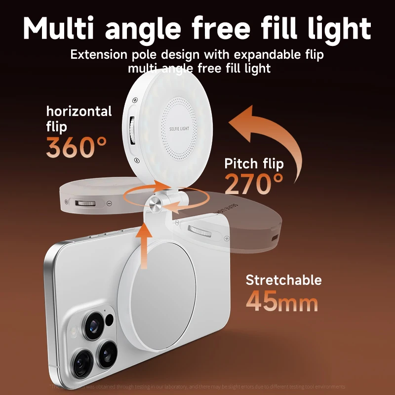 LED Selfie Fill Light for Mags - Photography Lighting Accessories recension och pris