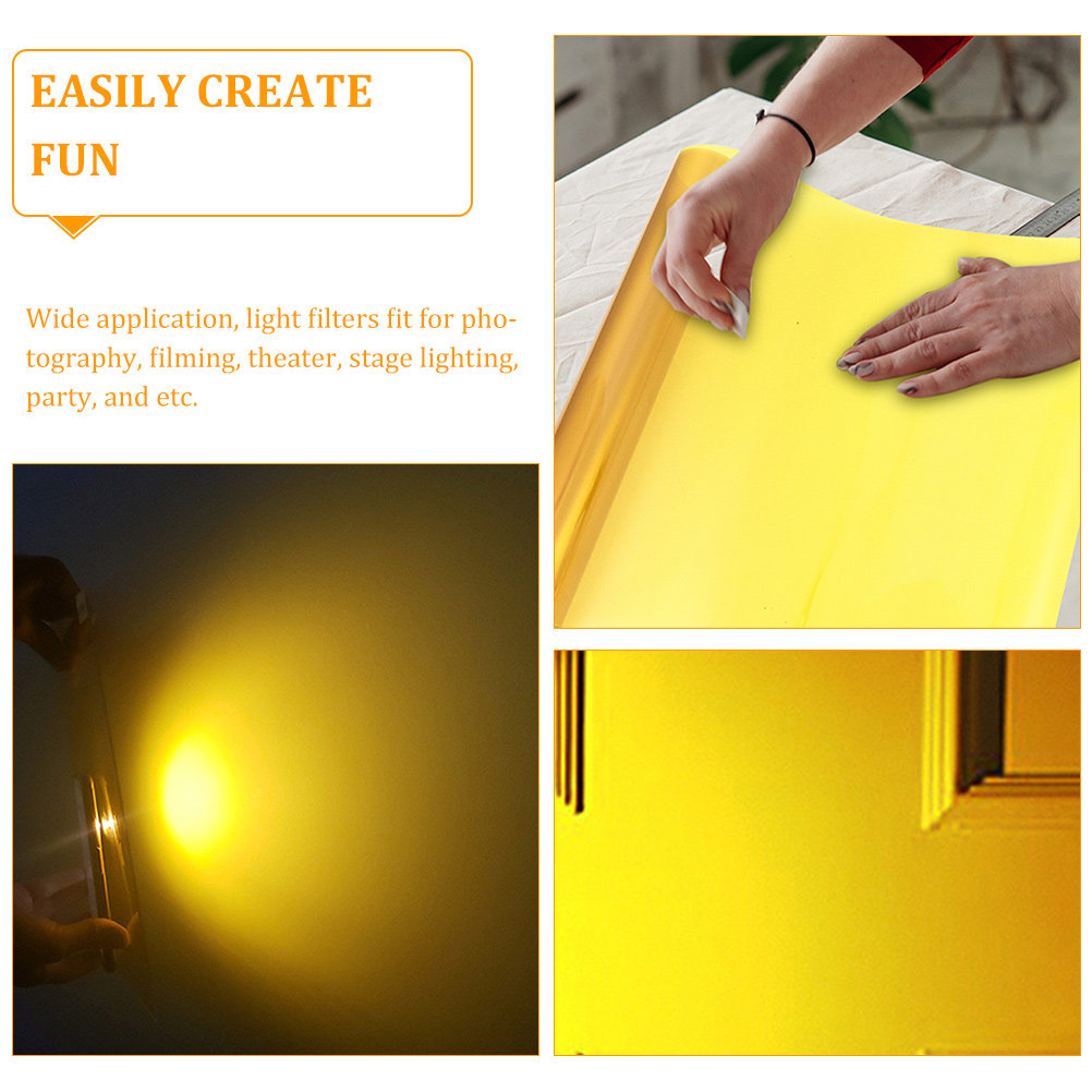 Light Diffuser Sheet Color Fil - Photography Lighting Gels recension och pris