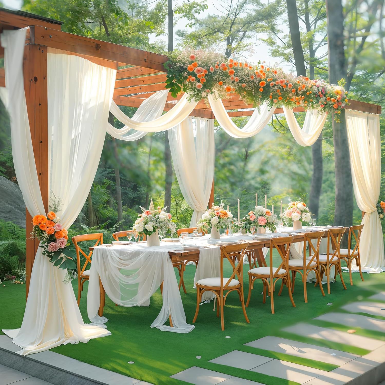 Tulle Backdrop Curtains, Optio - Photography Lighting Home recension och pris