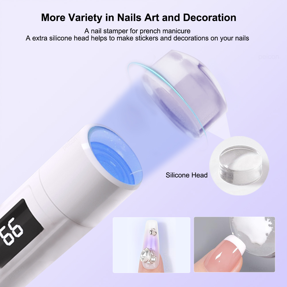 Mini UV LED Nail Dryer Lamp Co - Photography Lighting Gels recension och pris