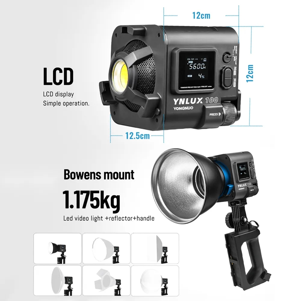 YONGNUO YNLUX100 100W 3200K-56 - Photography Lighting recension och pris