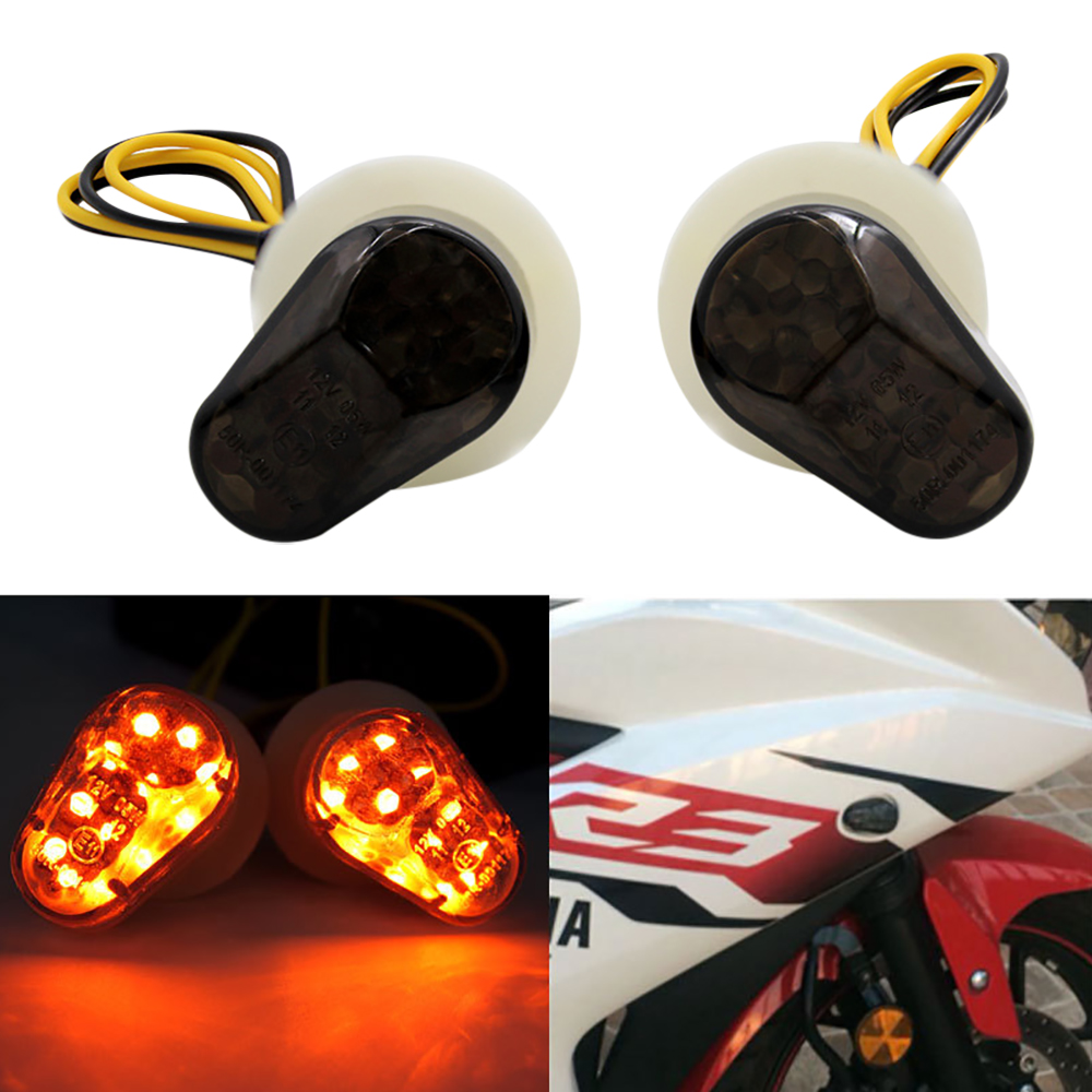 2pcs Motorcycle Turn Signals L - Photography Lighting Flash recension och pris