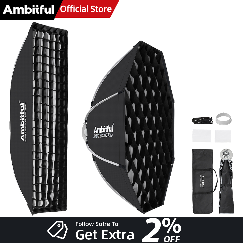 AMBITFUL 30x120cm 55cm 65cm 90 - Beauty Dish 55Cm recension och pris