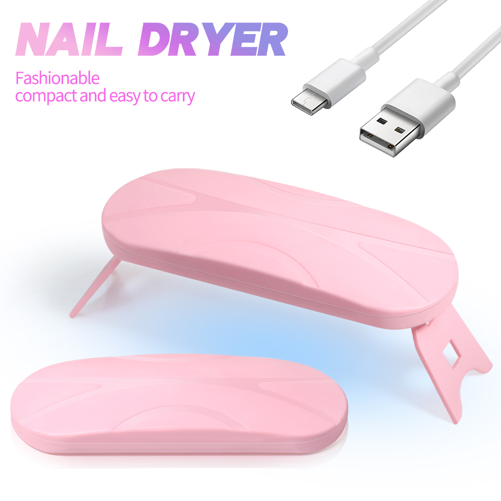 Foldable Mini UV LED Nail Lamp - Photography Lighting Gels recension och pris