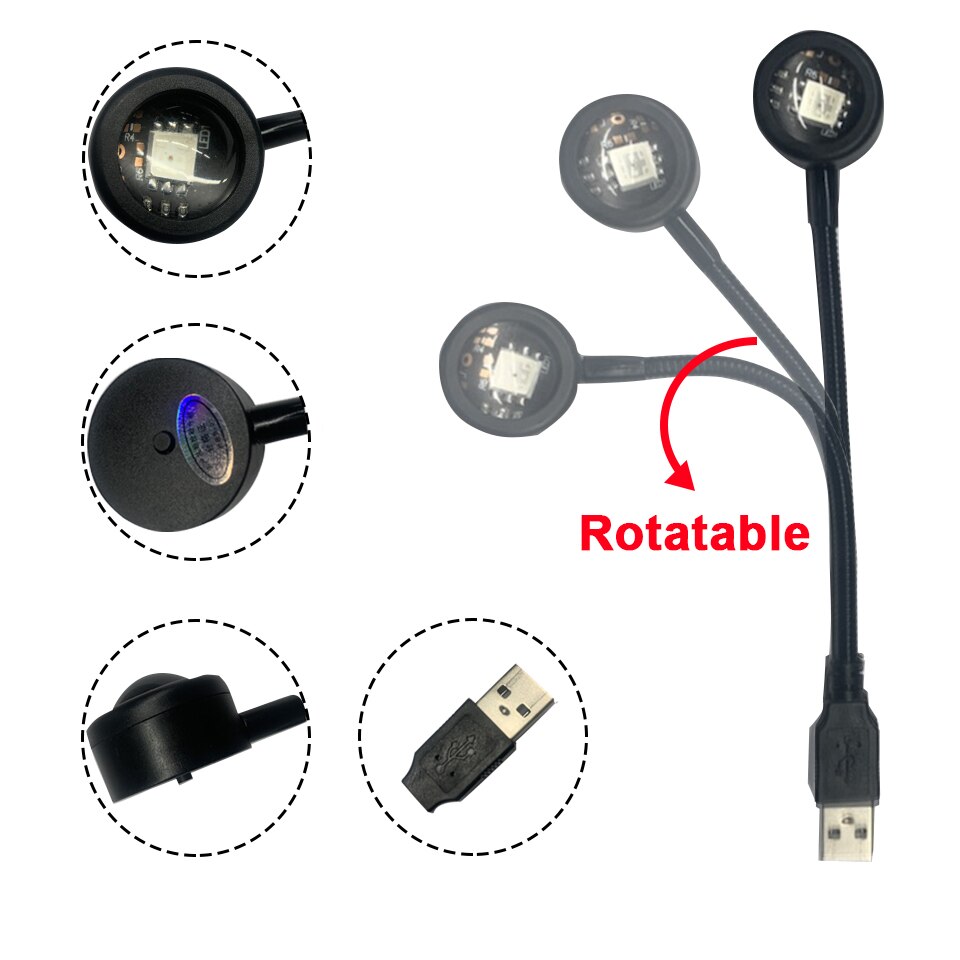 LED USB Sunset Lamp Projector  - Photography Lighting Home recension och pris