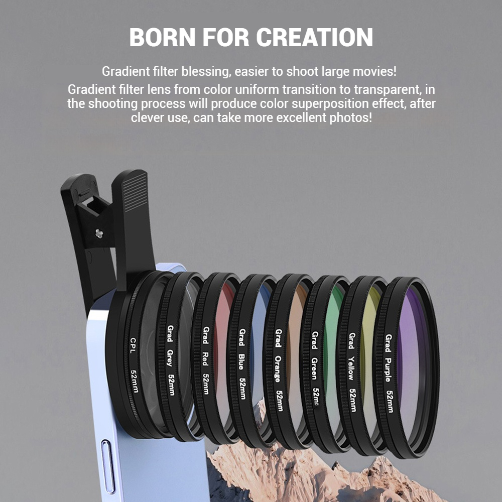 52mm Clip-On Smartphone Camera - Photography Lighting For Beginners recension och pris