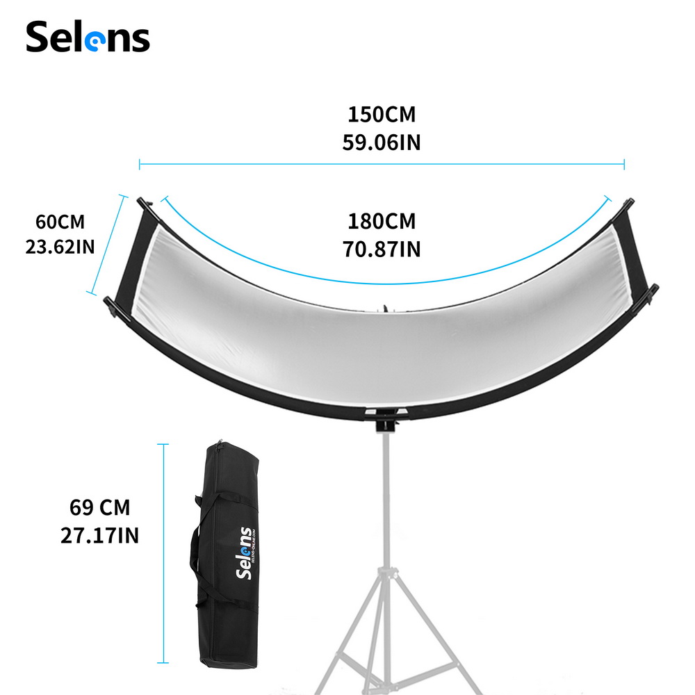Selens Curved Light Studio U-t - Beauty Dish 55Cm recension och pris