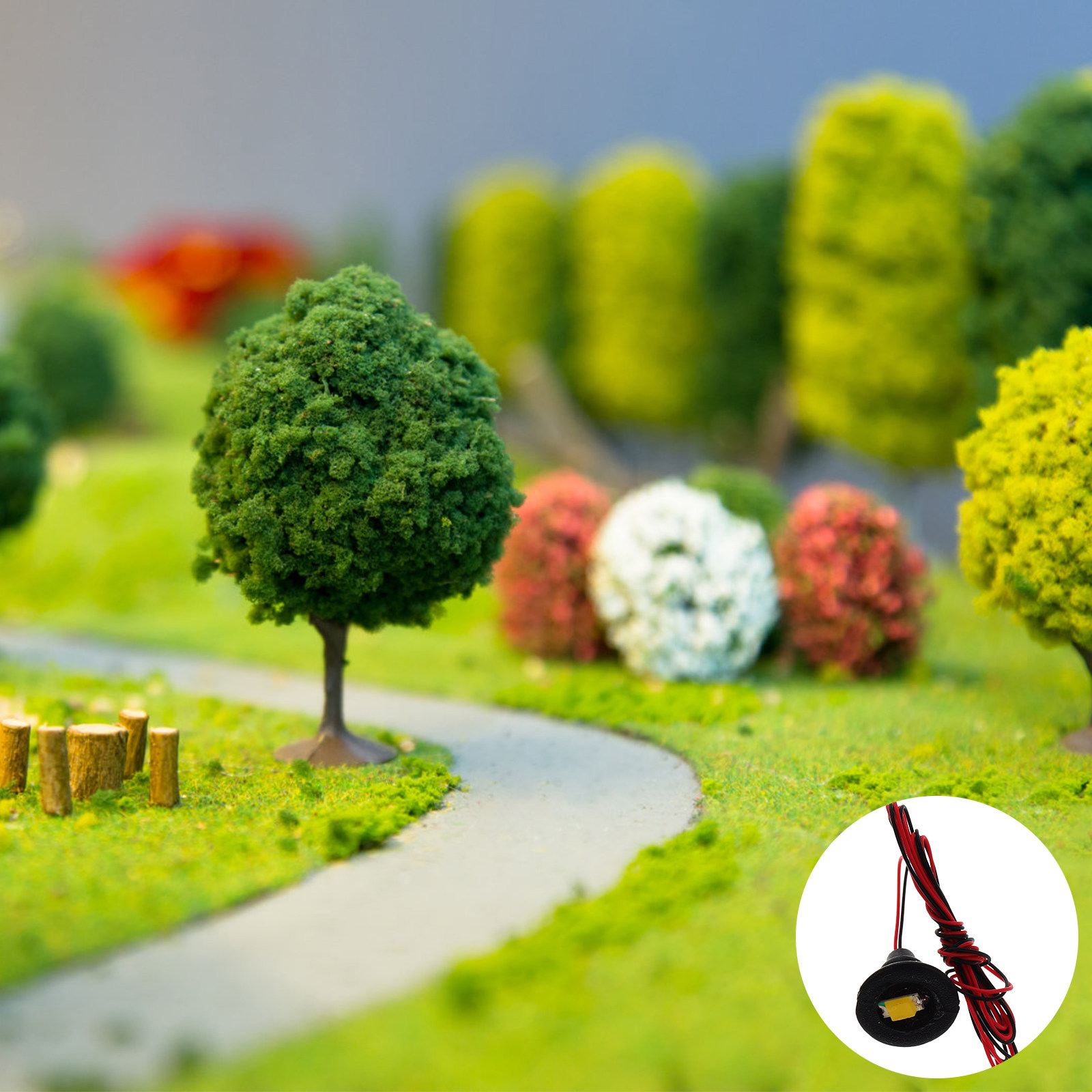12Pcs Realistic Miniature Stre - Photography Lighting Layout recension och pris