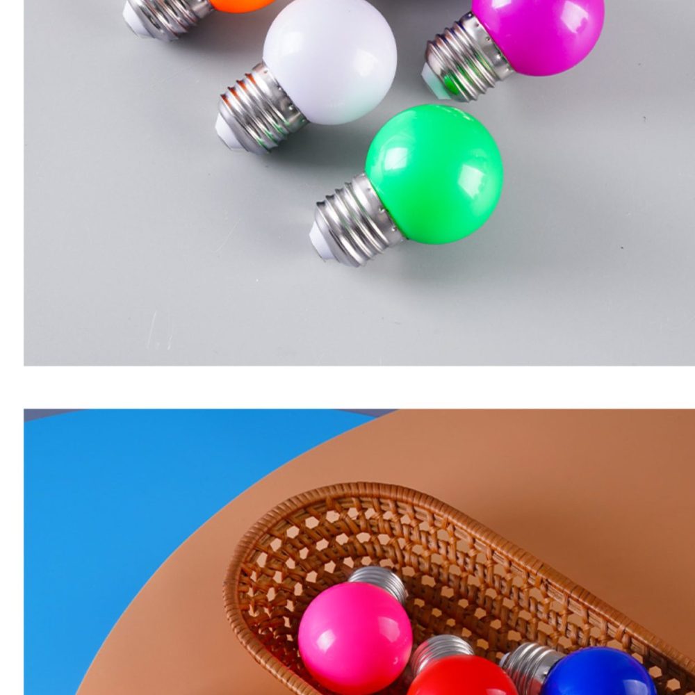 E27 Colored LED Bulb Energy Sa - Photography Lighting Home recension och pris