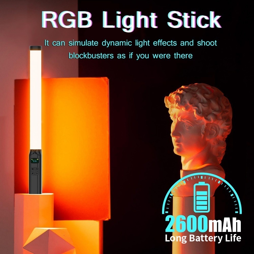 50CM RGB Stick Light Wand Ligh - Photography Lighting Wand recension och pris