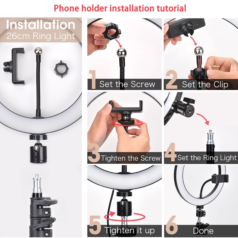 Video Light 16/26/33cm Selfie  - Photography Lighting Wand recension och pris