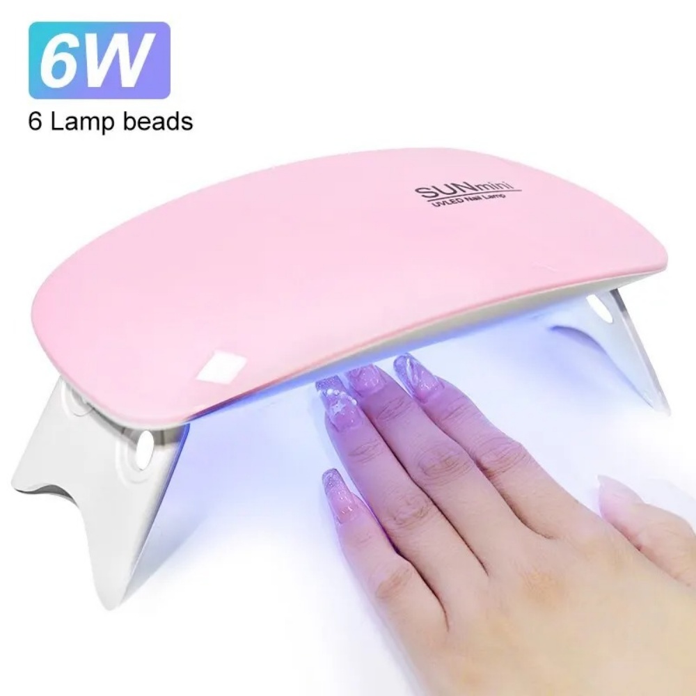 Foldable 6W UV LED Nail Lamp 6 - Photography Lighting Gels recension och pris