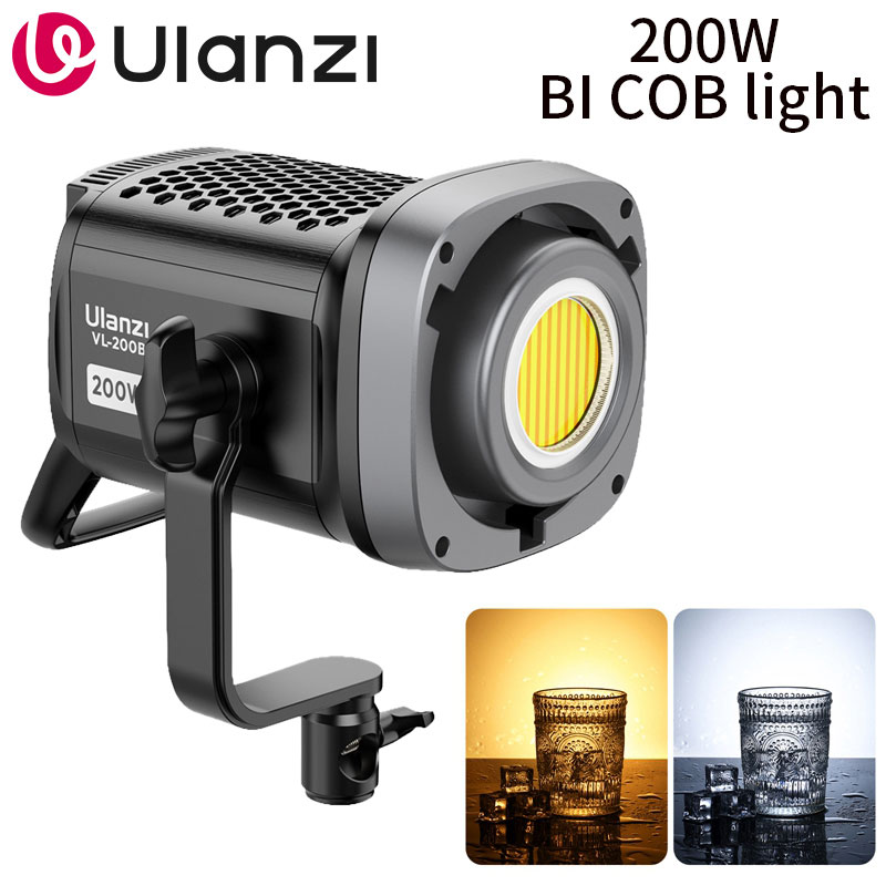 Ulanzi VL-200Bi 200W Bi-Color  - Photography Lighting Home recension och pris