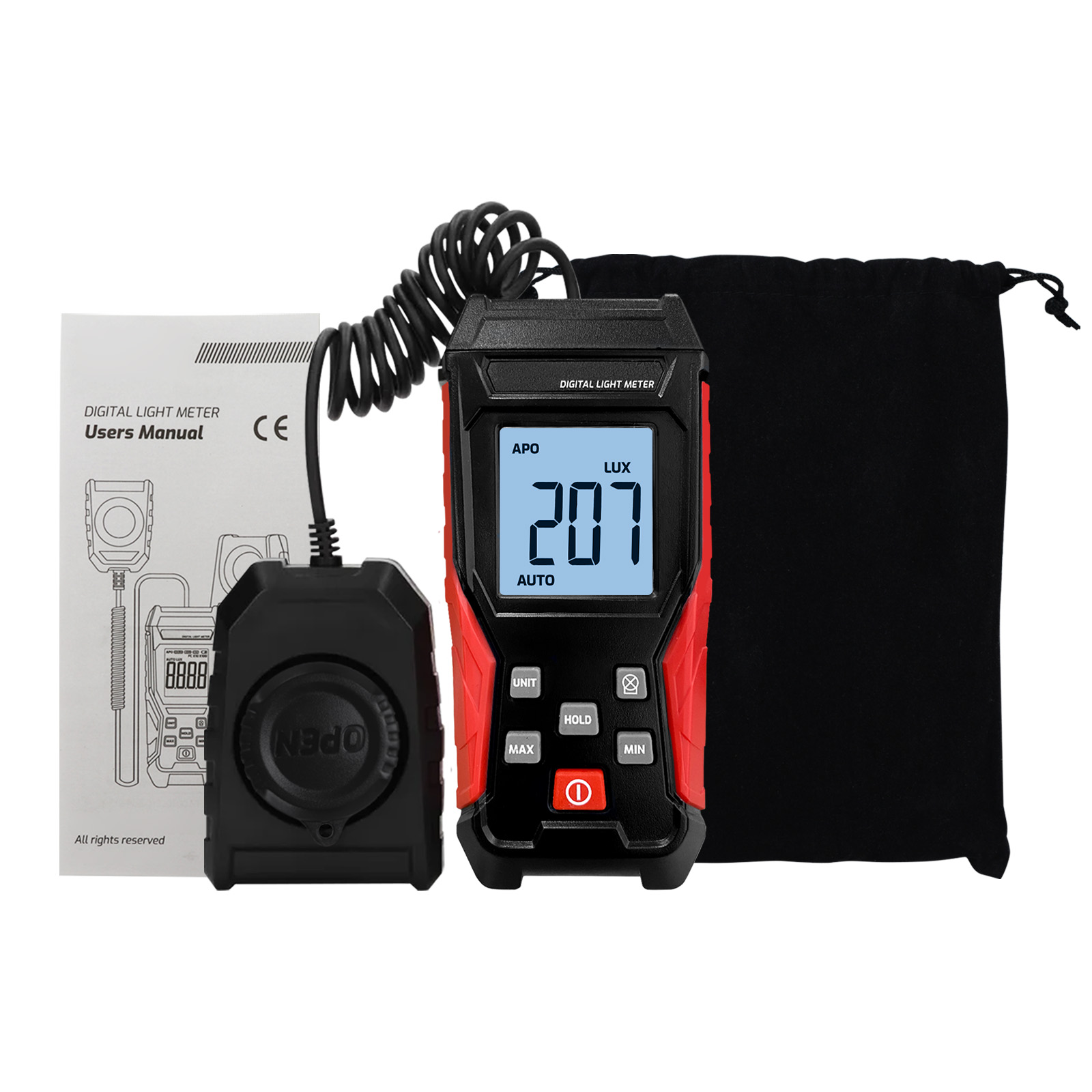 200000Lux Digital Light Lux Me - Photography Lighting Test recension och pris
