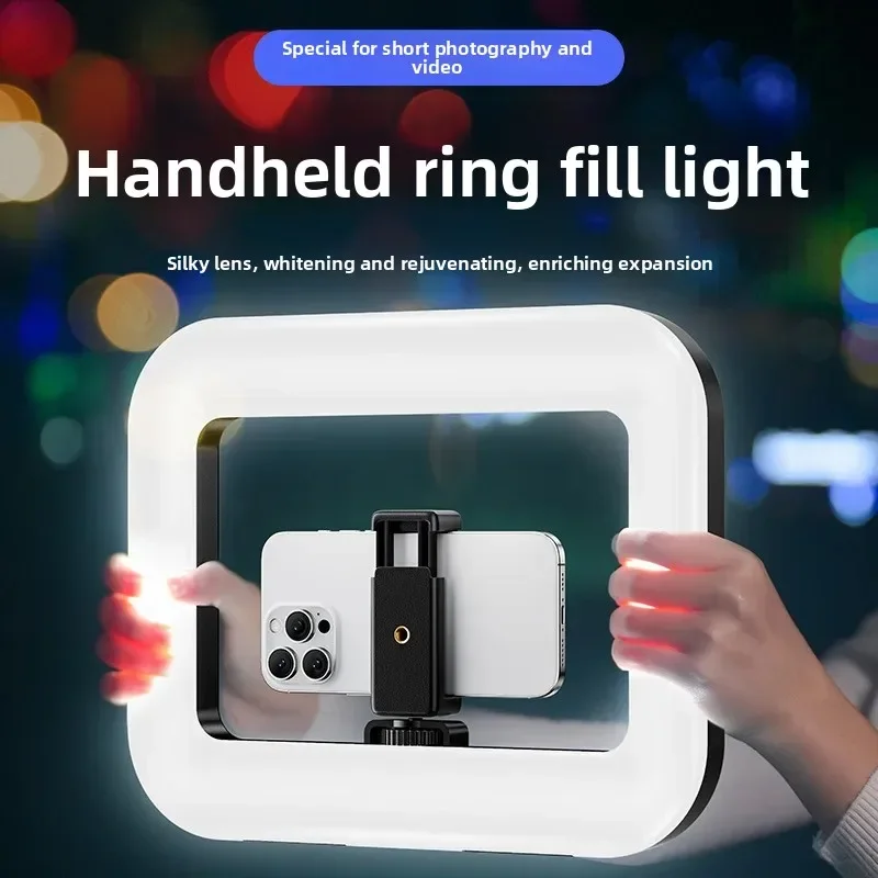Portable Handheld Ring LED Lig - Photography Lighting Wand recension och pris