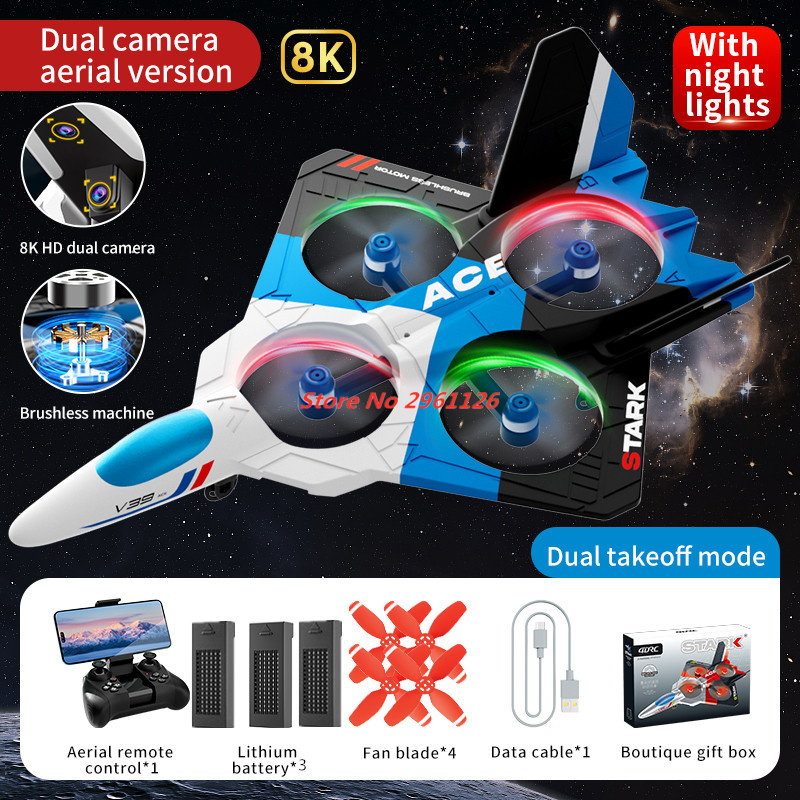 Mini Foam Drone 8K Dual Camera - Photography Lighting For Beginners recension och pris