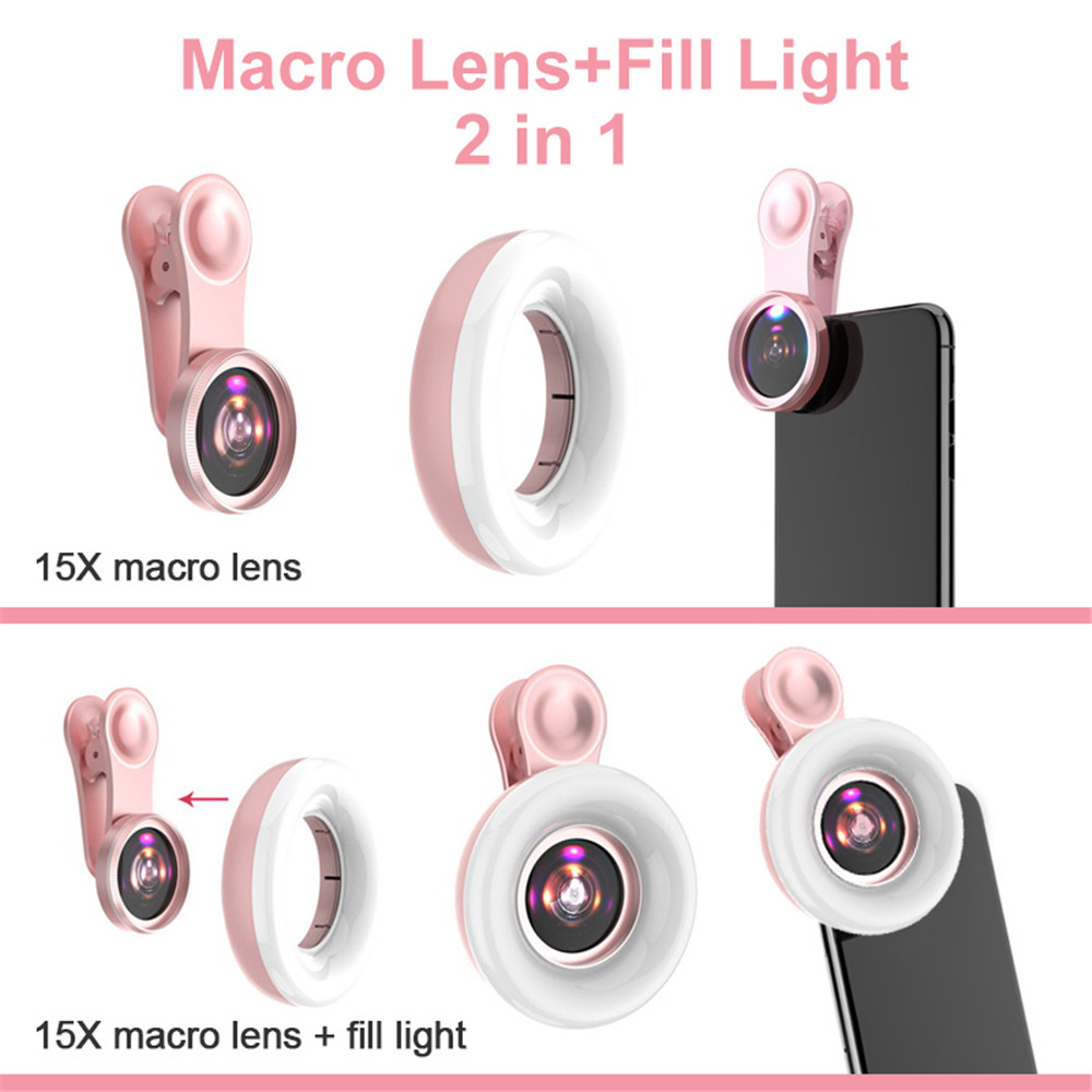 Mobile Lens 15X Macro Lens Mob - Photography Lighting Wand recension och pris