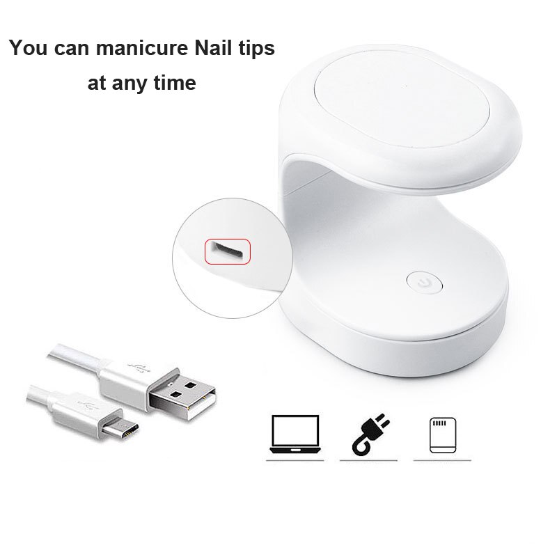 Mini Nail Dryer UV Lamp Manicu - Photography Lighting Gels recension och pris