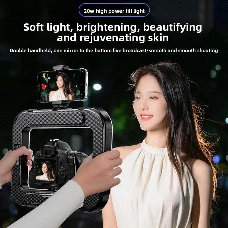 Portable Handheld Ring LED Lig - Photography Lighting Wand recension och pris